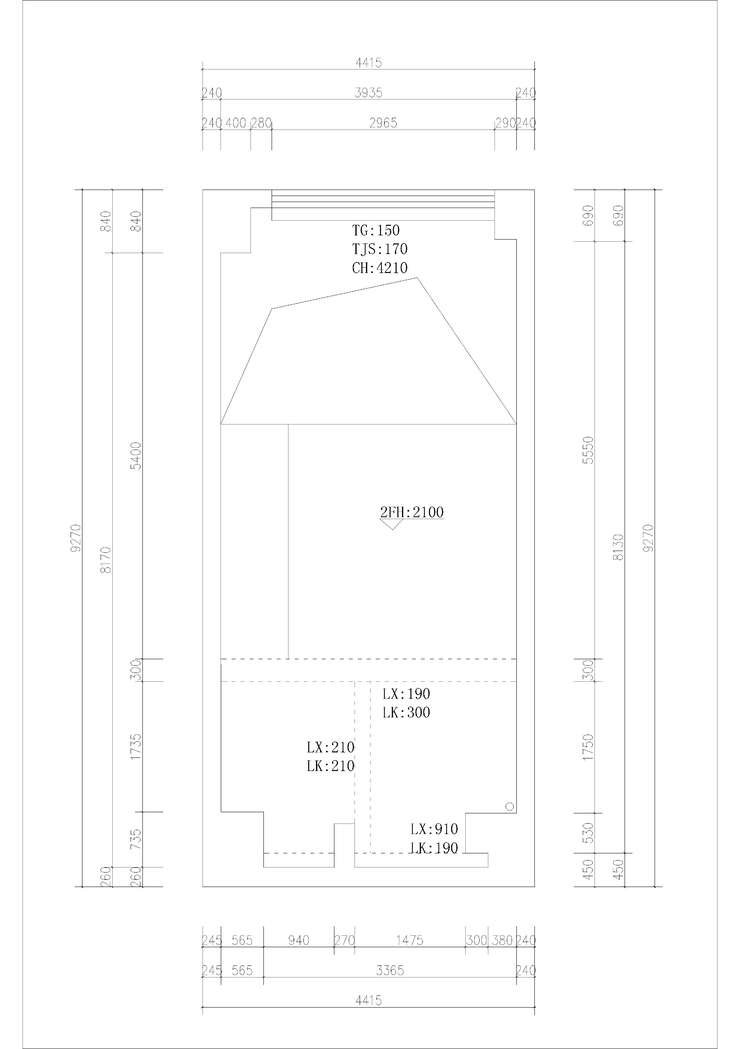 3奥龙九号二层原始平面