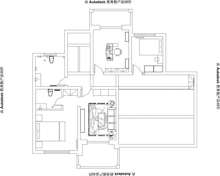 二层平面布置图