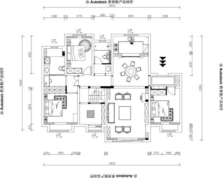 紫云府最新平面-Model